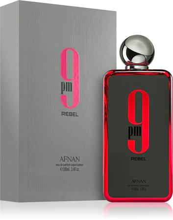 Afnan 9 PM Rebel unisex Eau de Parfum!👑👑👑